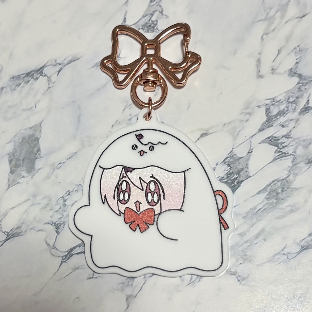 アクリルキーホルダー（おばけ）