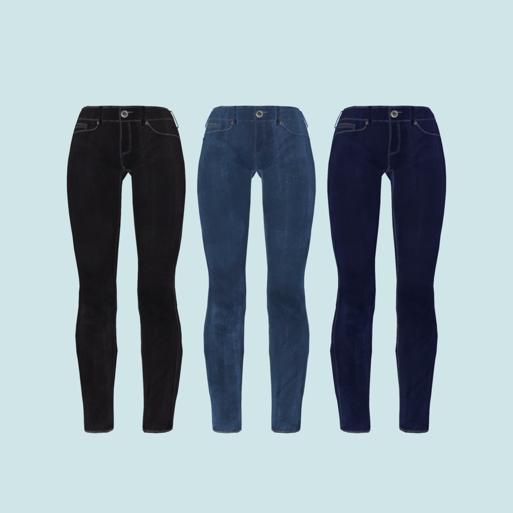 トラスちゃん専用ジーンズ