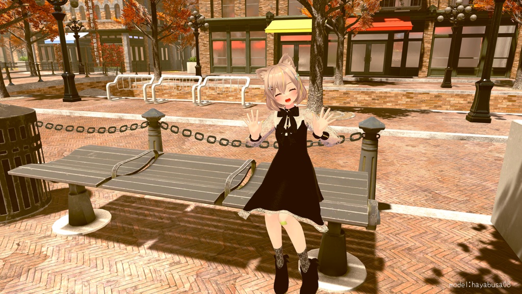 【トラスちゃん用】ゴシックワンピース