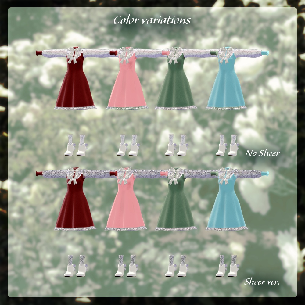 【トラスちゃん用】ゴシックワンピース