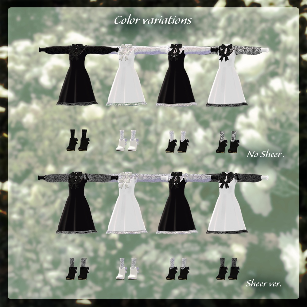 【トラスちゃん用】ゴシックワンピース