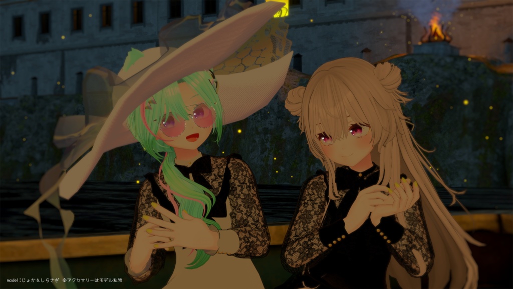 【トラスちゃん用】ゴシックワンピース