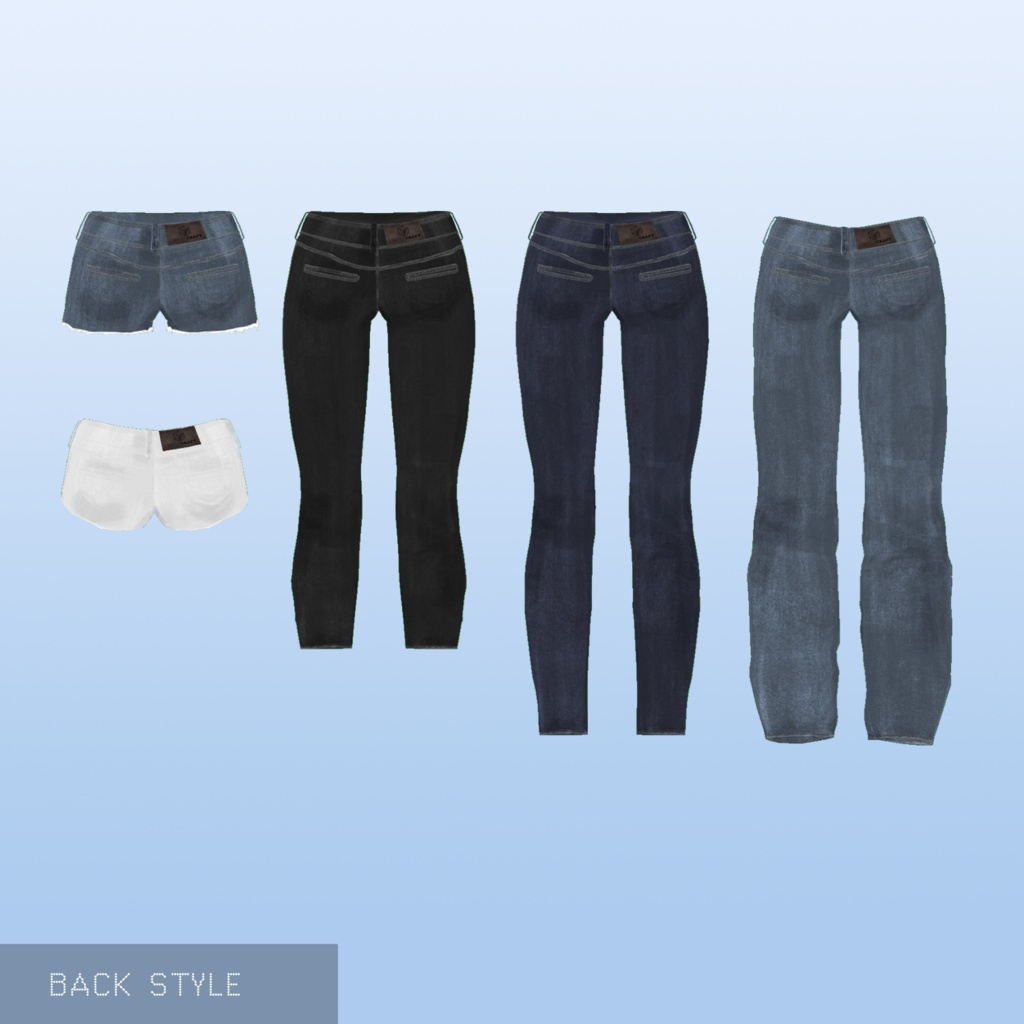 薄荷ちゃん用ジーンズ