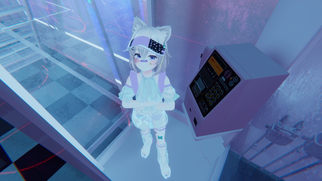 【3アバター対応】ビニールラッシュガード