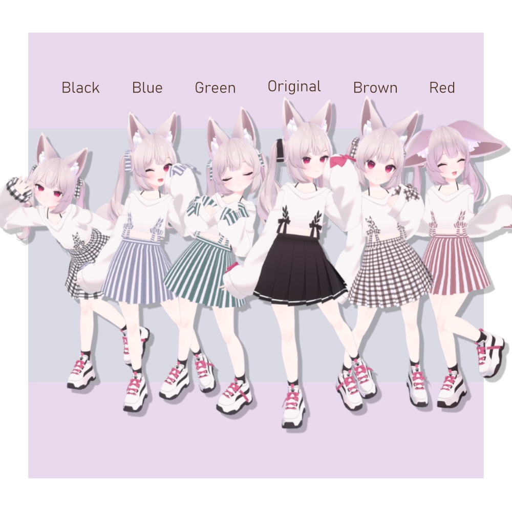 【汎用・VRChatアバター改変】シームレス シンプルパターン PBR テクスチャセット