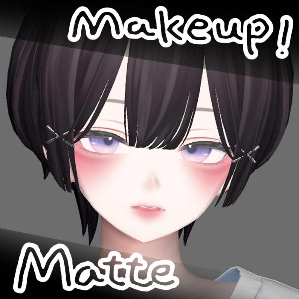 [Shinra/森羅] Matte makeup texture