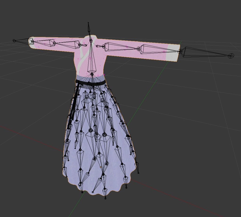 퍼지 한복(韓国の伝統服, 韓国の着物,fuzzy hanbok) v0.3