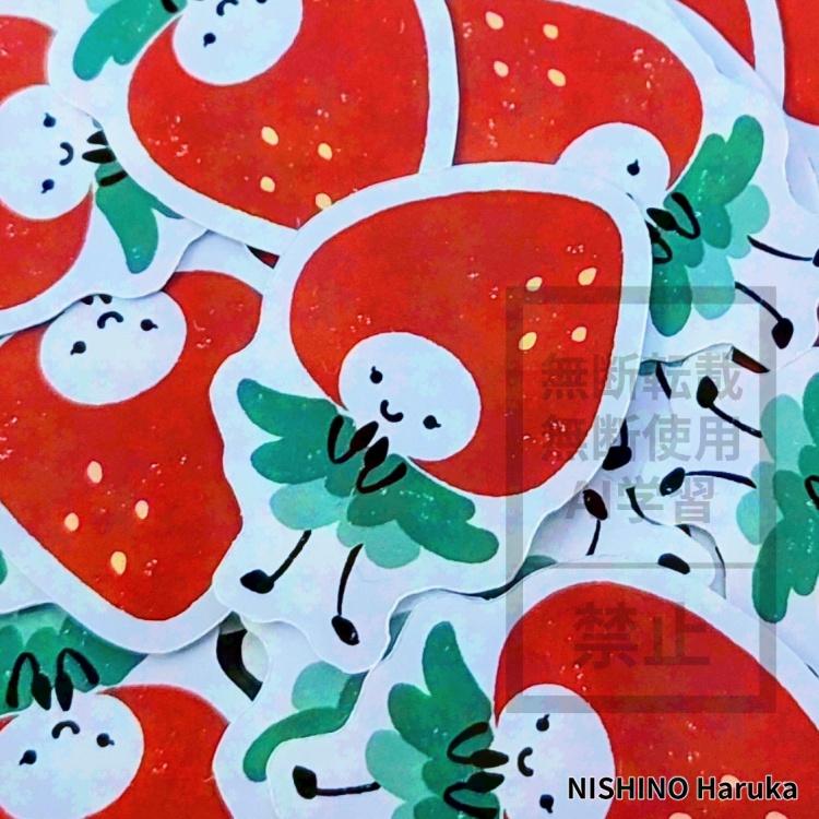 いちごちゃんシール