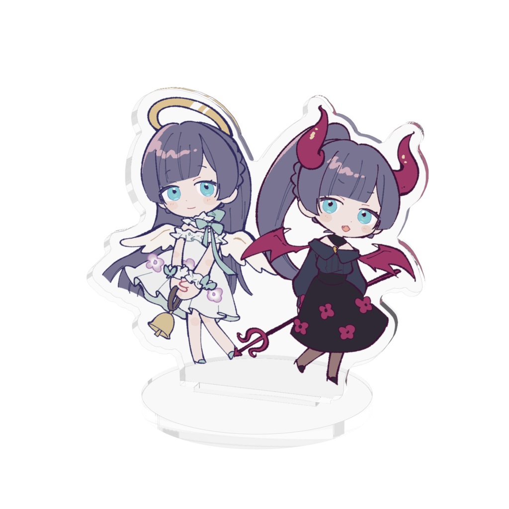 天使と悪魔のミニアクスタ