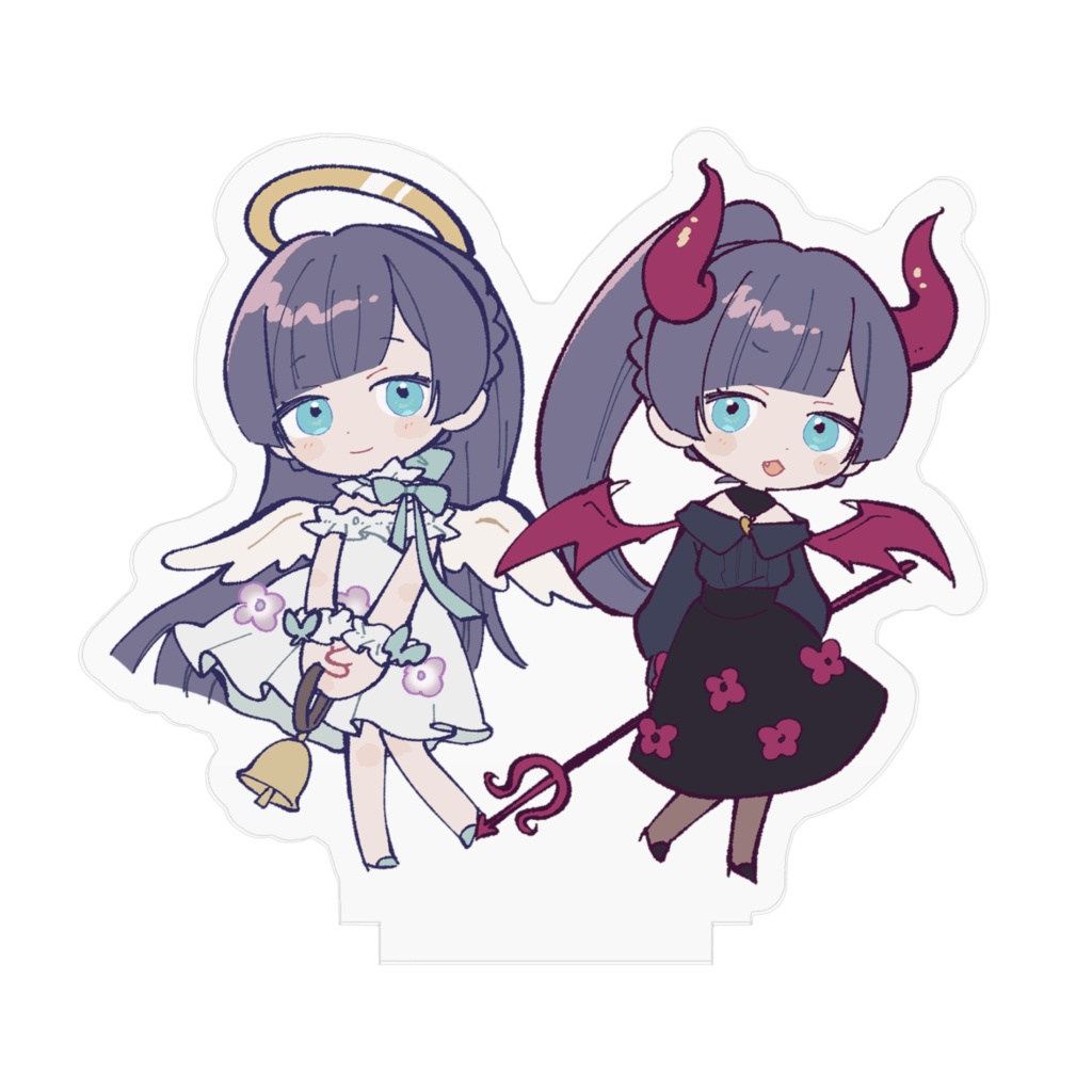 天使と悪魔のミニアクスタ