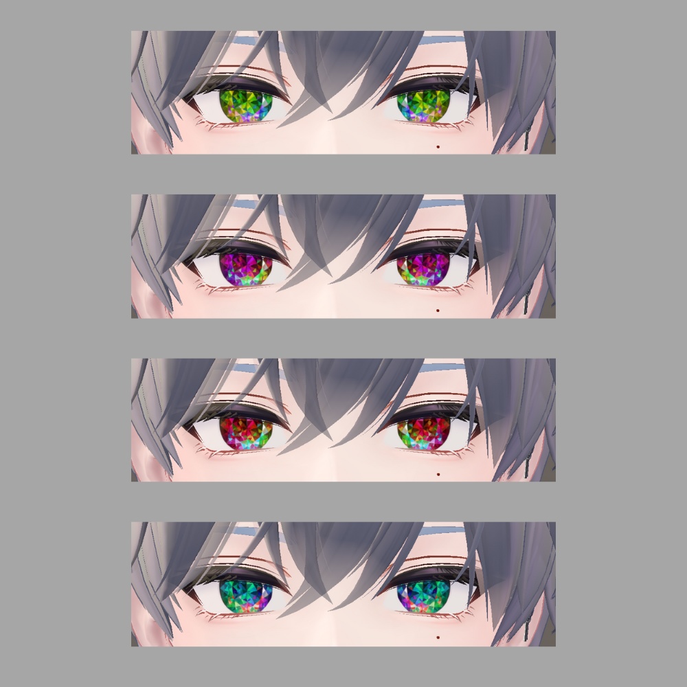 【狛乃-Komano-専用】Jewelry Eye Texture