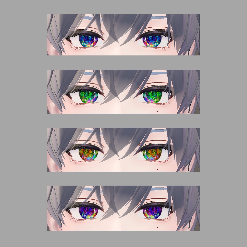 【狛乃-Komano-専用】Jewelry Eye Texture