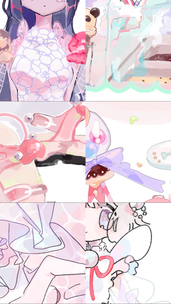 COMITIA141イラスト本「Sweetie time」