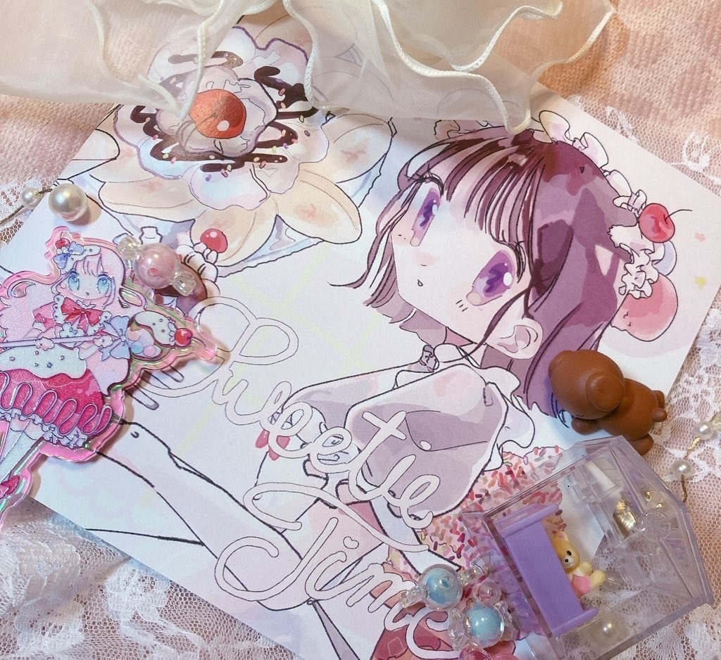 COMITIA141イラスト本「Sweetie time」