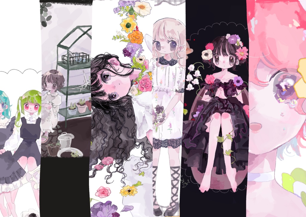 関西COMITIA66 イラスト本『春支度』