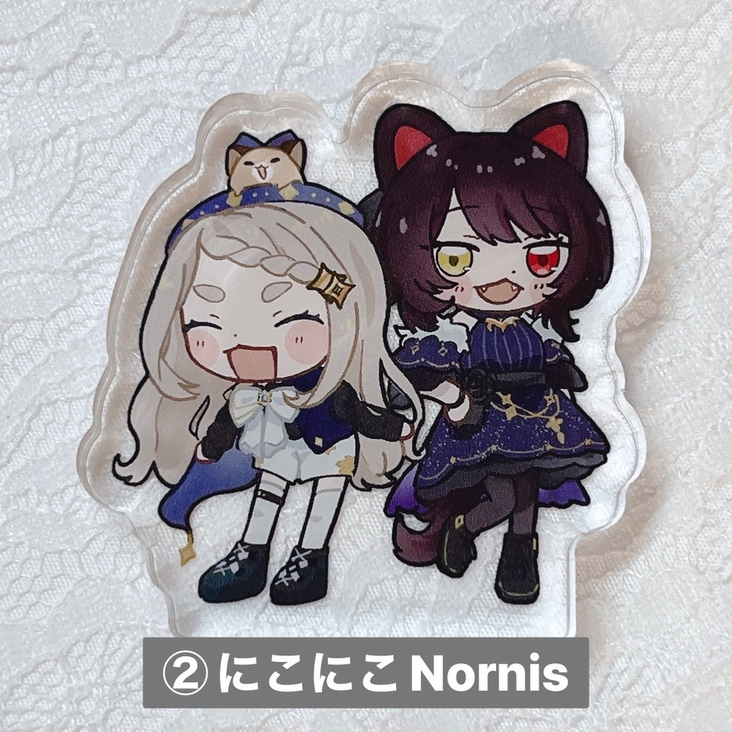 【非公式】自立アクリルブロック+ステッカー セット