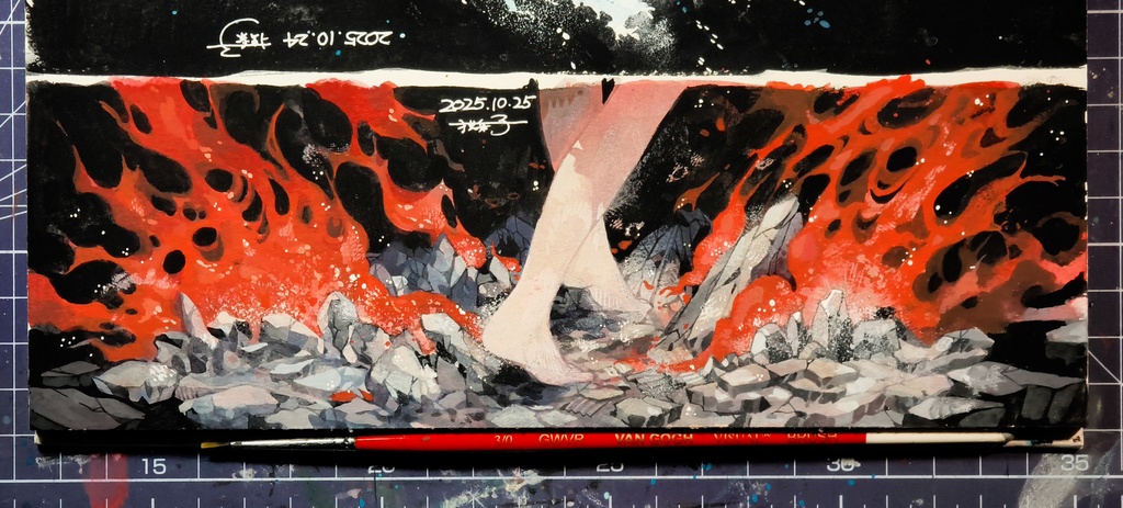 【11/30 21:00〜販売開始】Inktober原画25