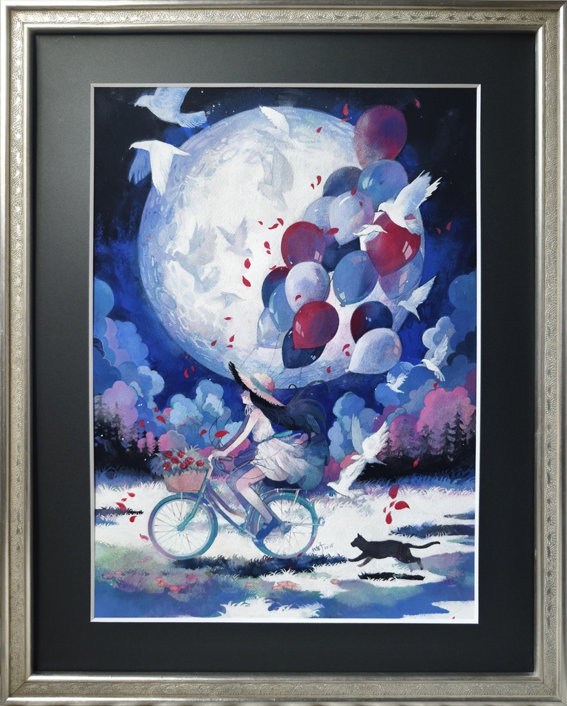 【11/30 21:00〜販売開始】「二度と来ない夏」原画