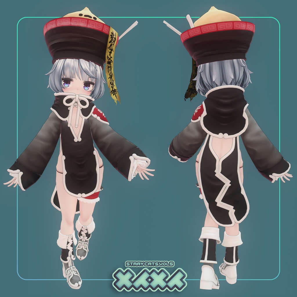 StrayCats vol.5『メイメイ』オリジナル3Dモデル