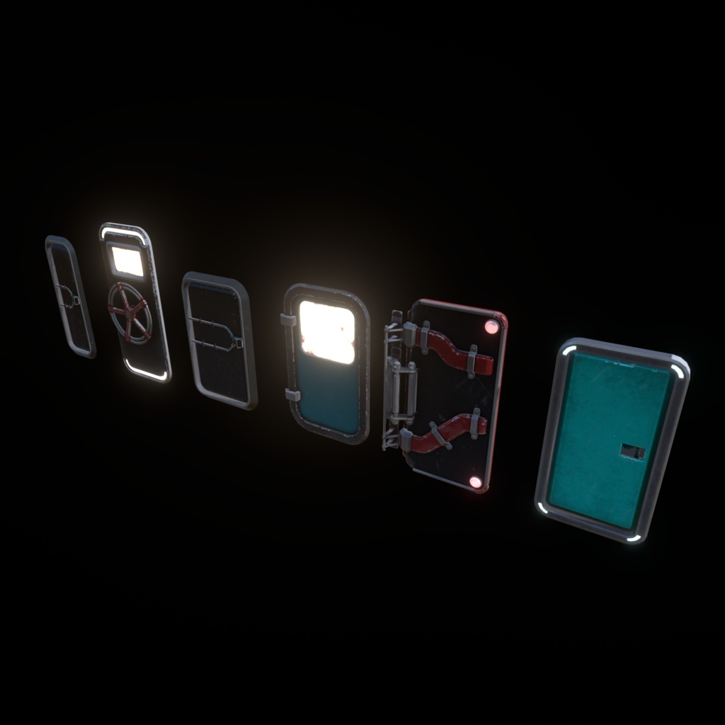 【Unity向け】路地裏学園 - Urban Back Alley Props 301点