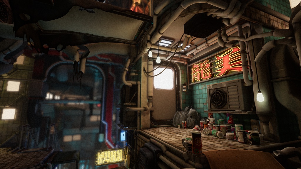 【Unity向け】路地裏学園 - Urban Back Alley Props 301点