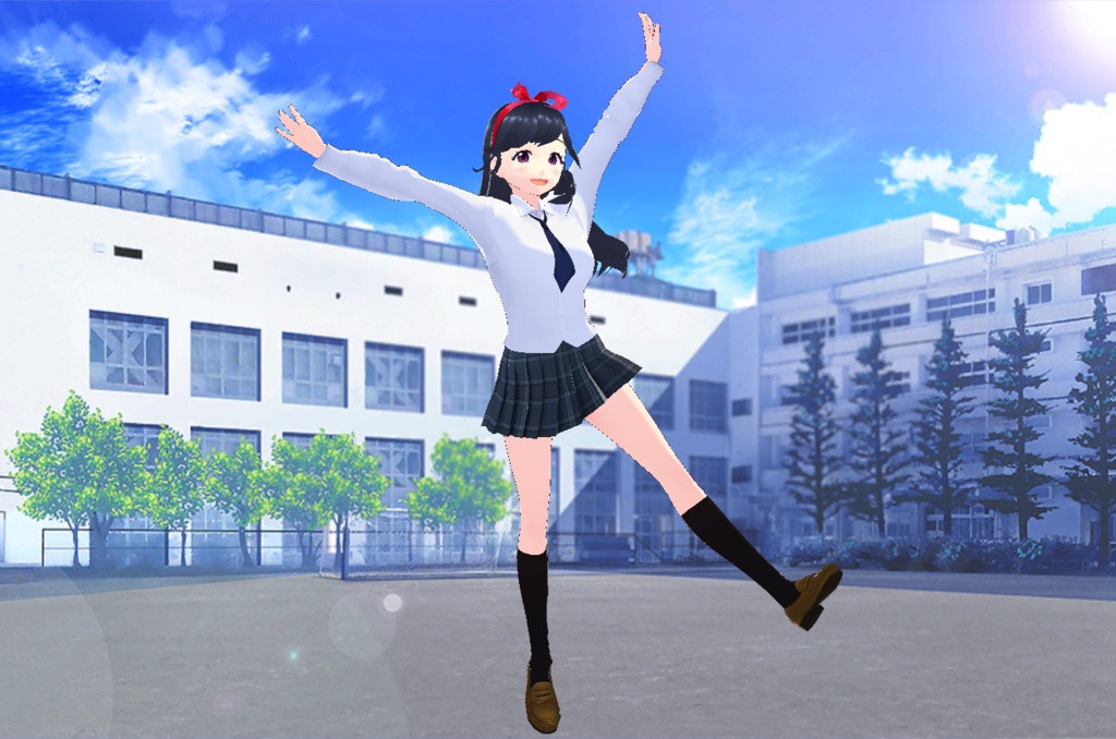 【マジカミ】沢近芽依Vroidモデル&MMDモデル【I=MGCM】