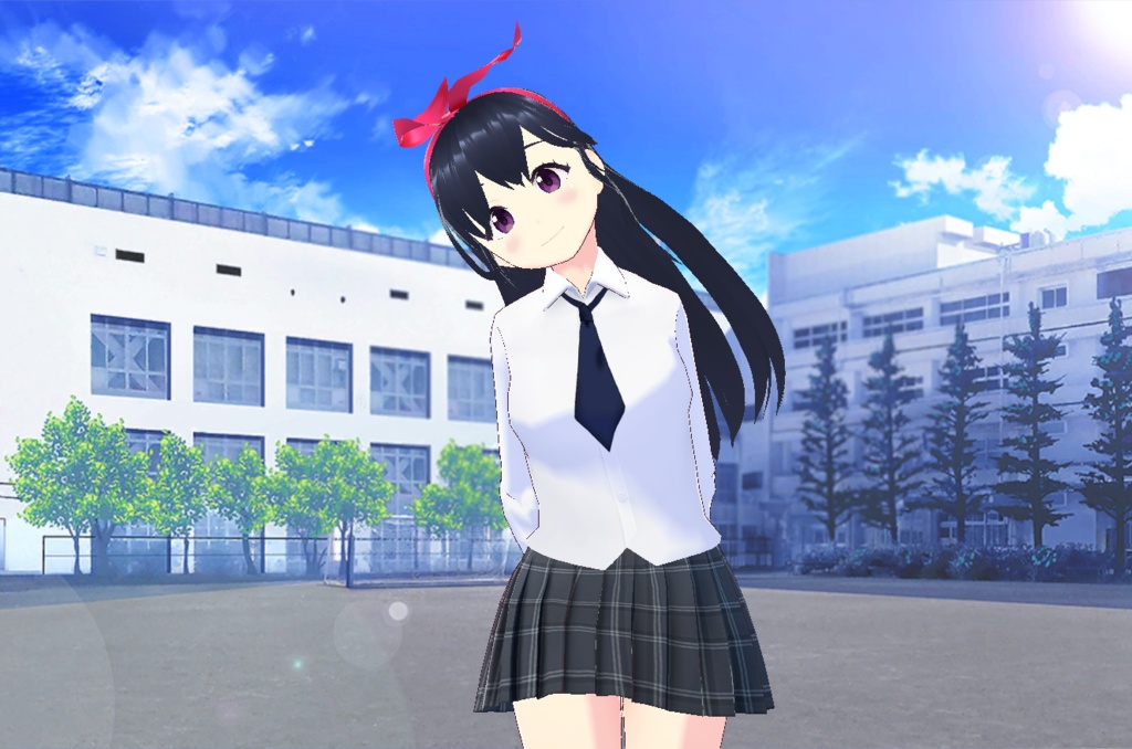 【マジカミ】沢近芽依Vroidモデル&MMDモデル【I=MGCM】