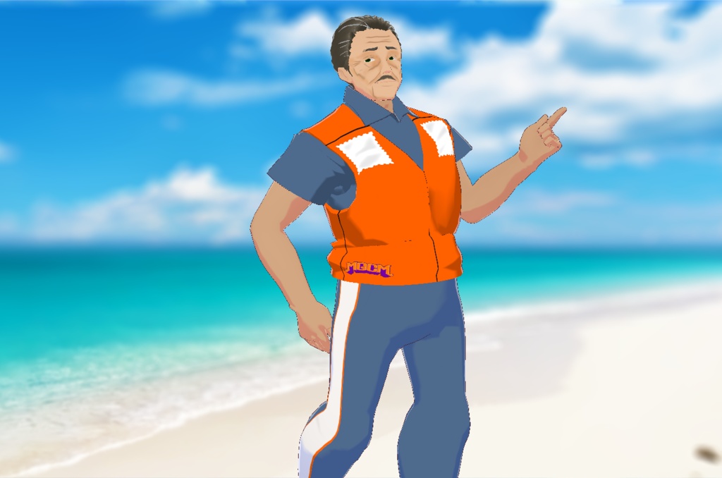 【マジカミ】及川勝Vroidモデル&MMDモデル【I=MGCM】