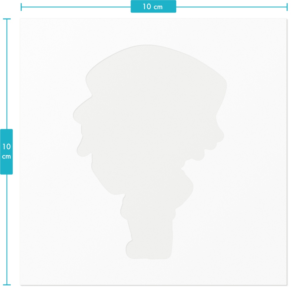 蒼月真ちびキャラステッカー