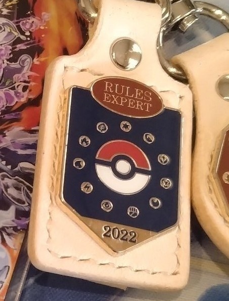 レザー製ピンズキーホルダー(ルールエキスパート)(ナチュラル×シルバー)