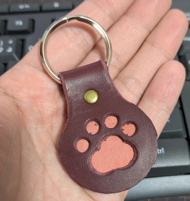 【FIP治療費支援】本革・肉球キーホルダー&応援プラン