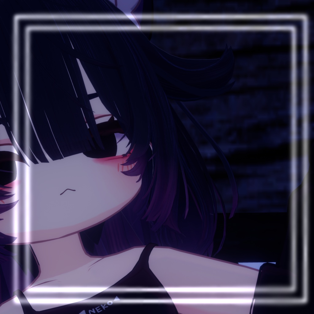 アズキちゃんやみやみ🖤テクスチャ