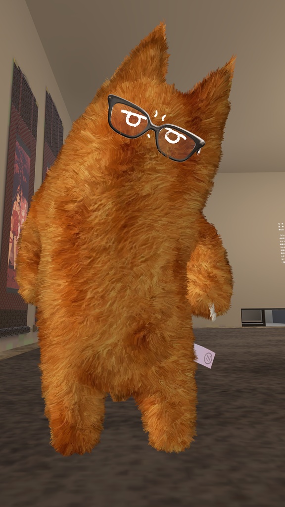 ネコチヤン耳,しっぽぶち伸ばしシェイプキー‼️