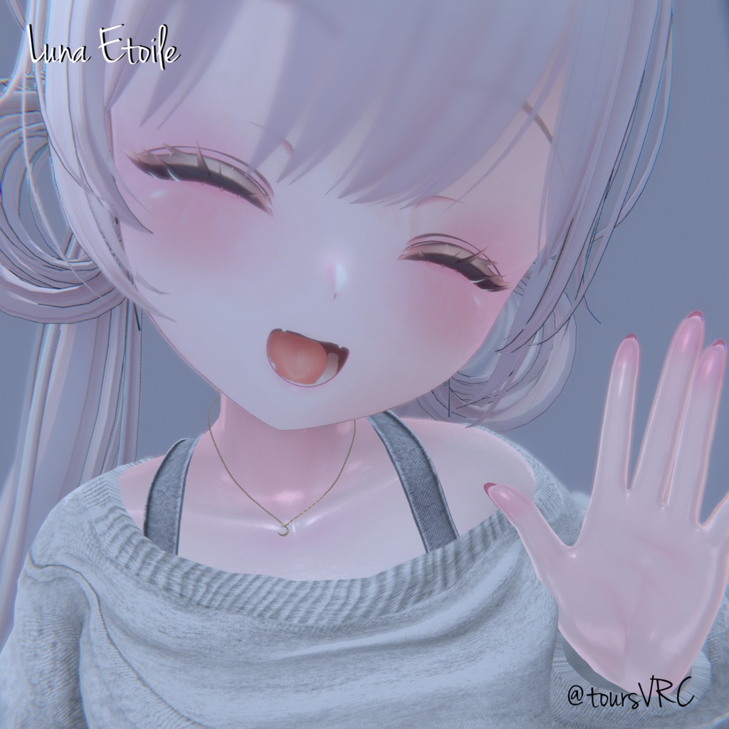 ほぼ全アバター対応【Luna Etoile】1日限定無料配布!!