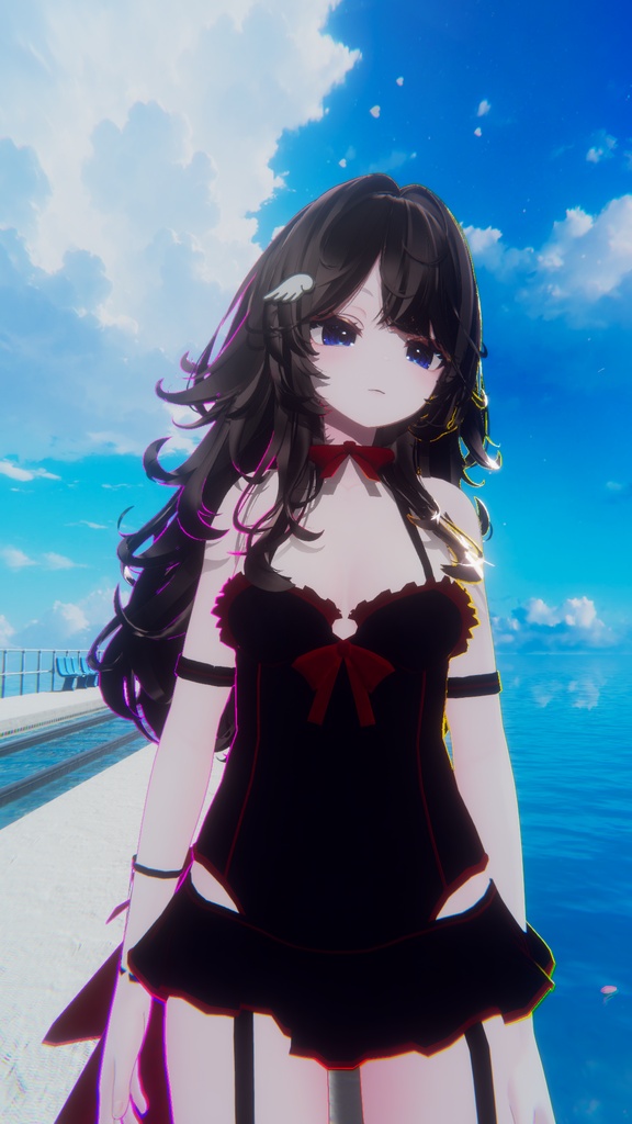 【VRC】ゲーミングアウトライン|虹色発光の輪郭を非破壊で追加