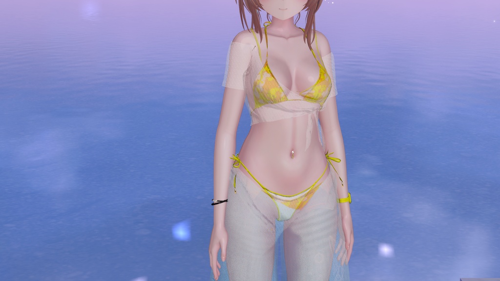 30%セール【VRC】近づくと服が透けるギミック【Cloth Fade】