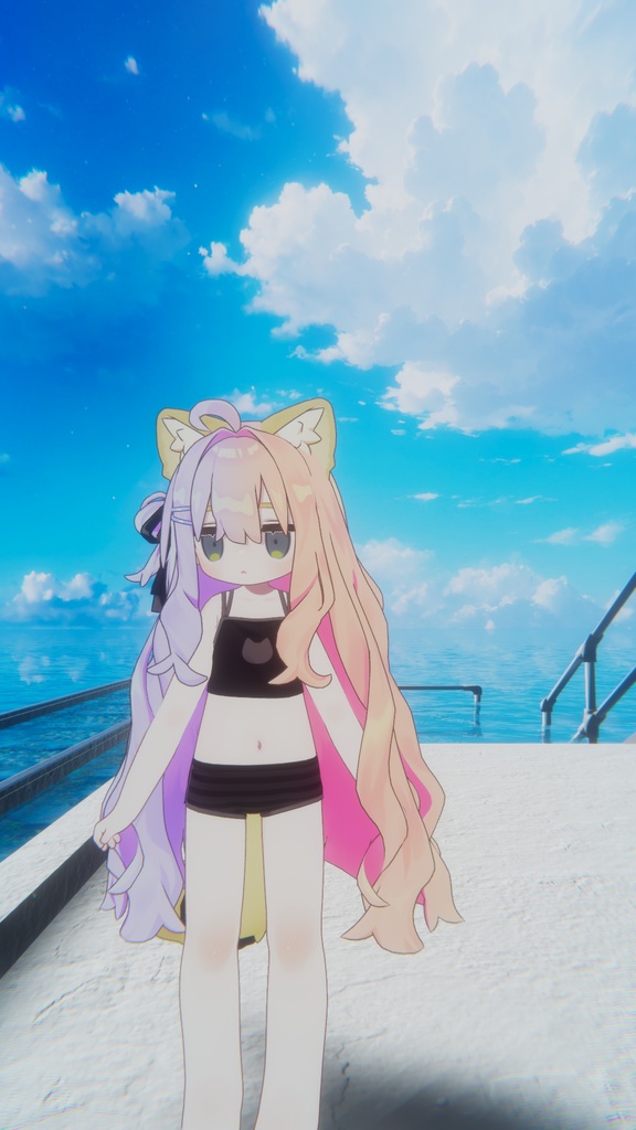 グラデ髪が簡単に作れる / 髪色スタジオ 【VRChat】