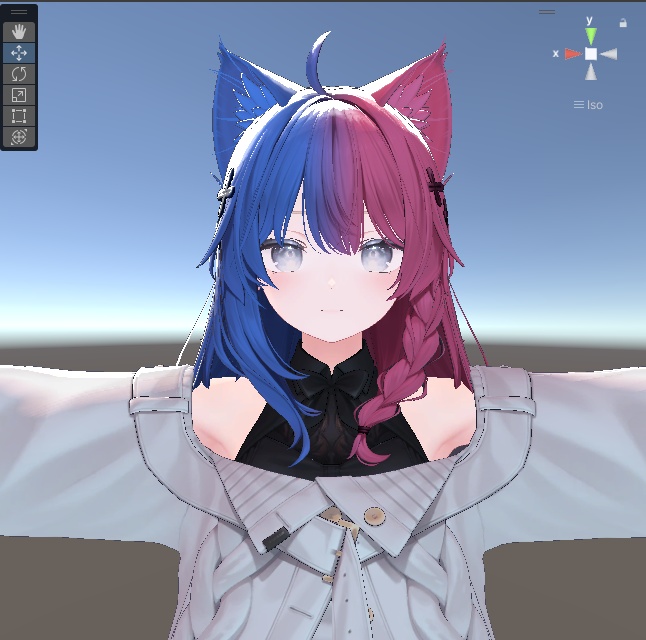 グラデ髪が簡単に作れる / 髪色スタジオ 【VRChat】