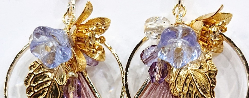 五月雨江イメージ耳飾り