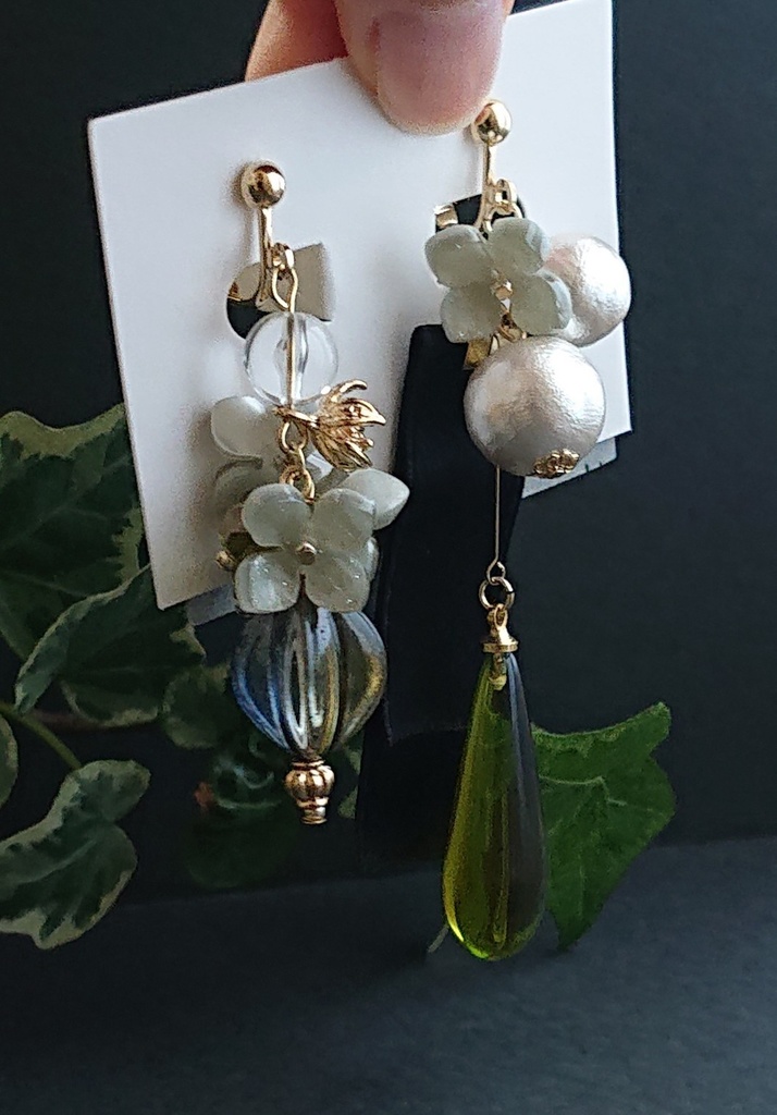 鶯丸イメージ耳飾り