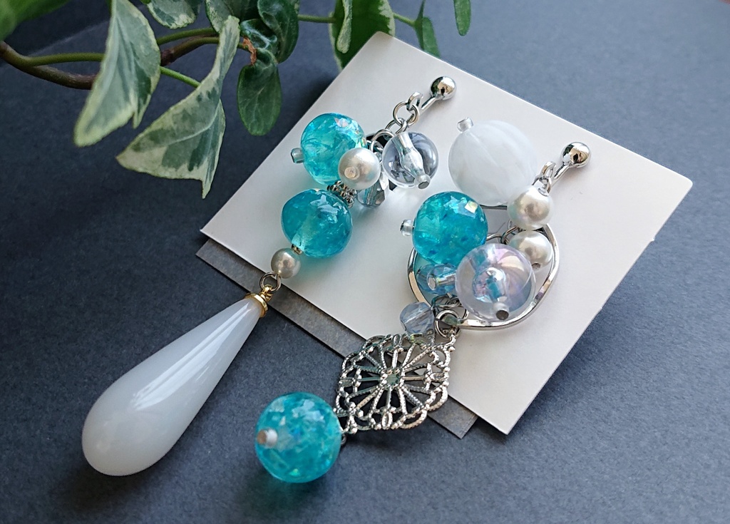 雲生イメージ耳飾り