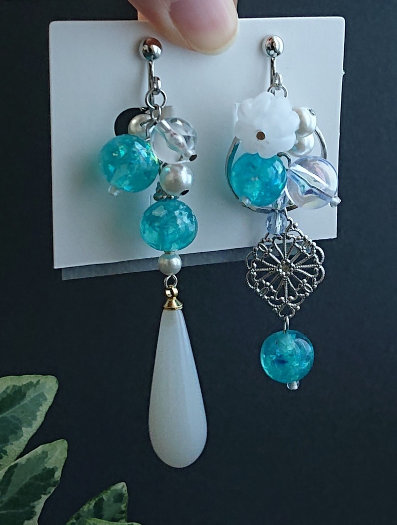 雲生イメージ耳飾り