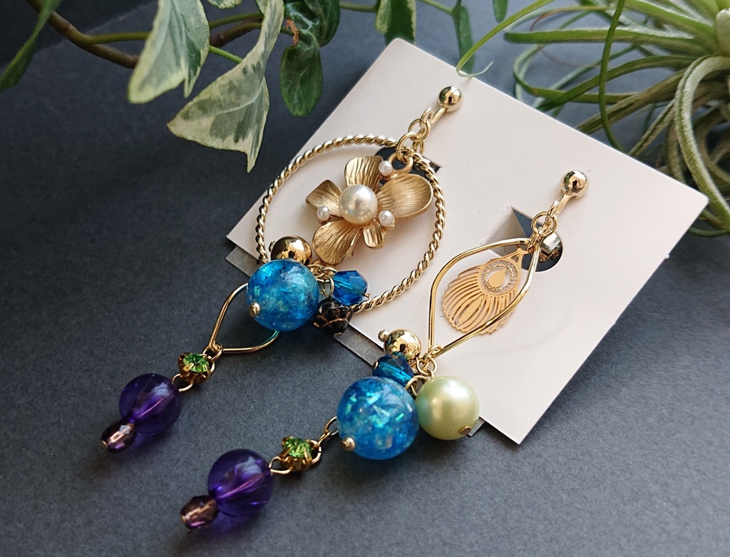 小竜景光イメージ耳飾り