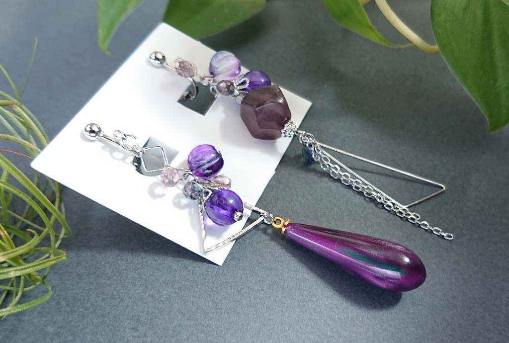 源清麿イメージ耳飾り