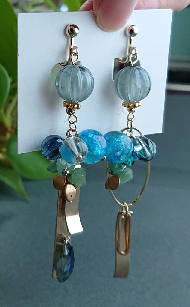 笹貫イメージ耳飾り