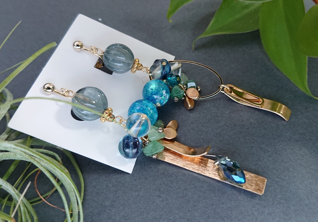 笹貫イメージ耳飾り