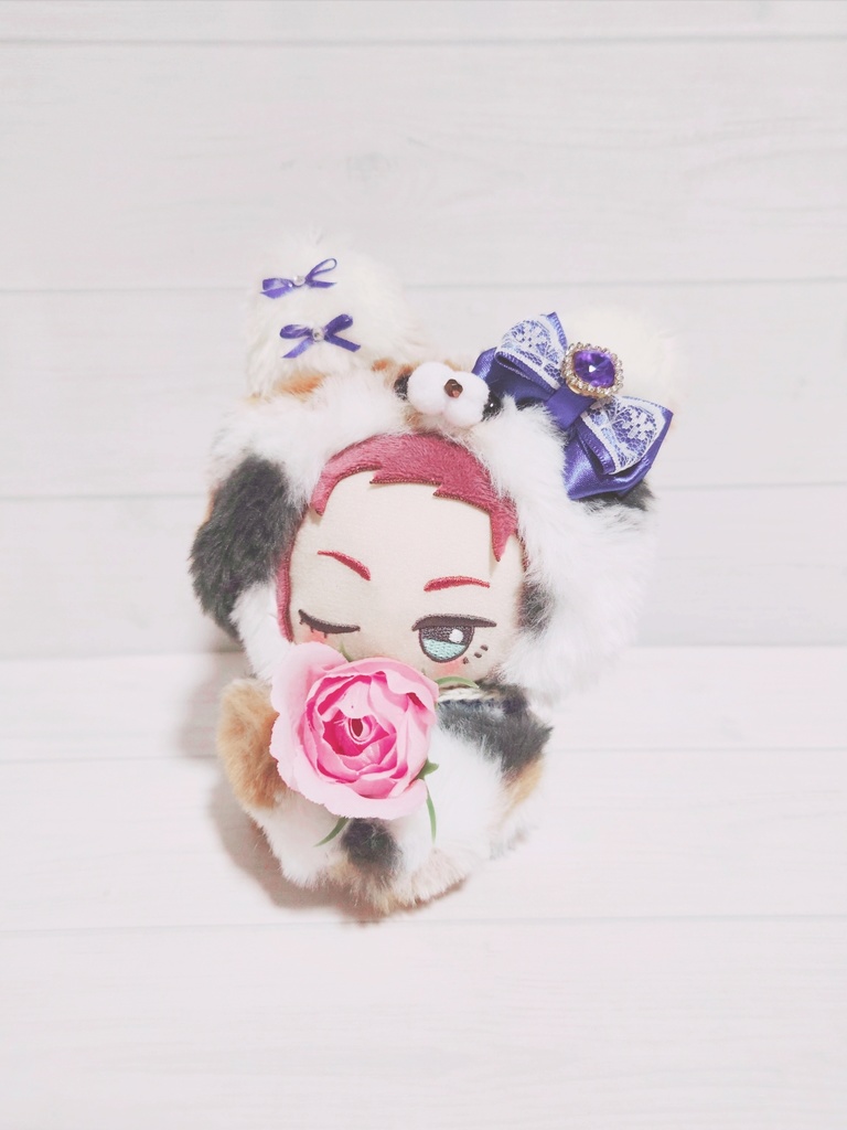 ぬい服 ふわふわみけねこさん