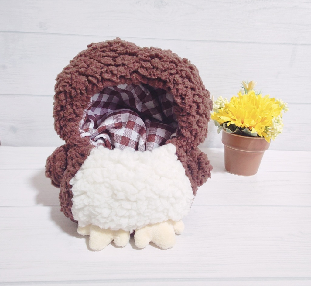 ぬい服　ふかふかふくろうさん