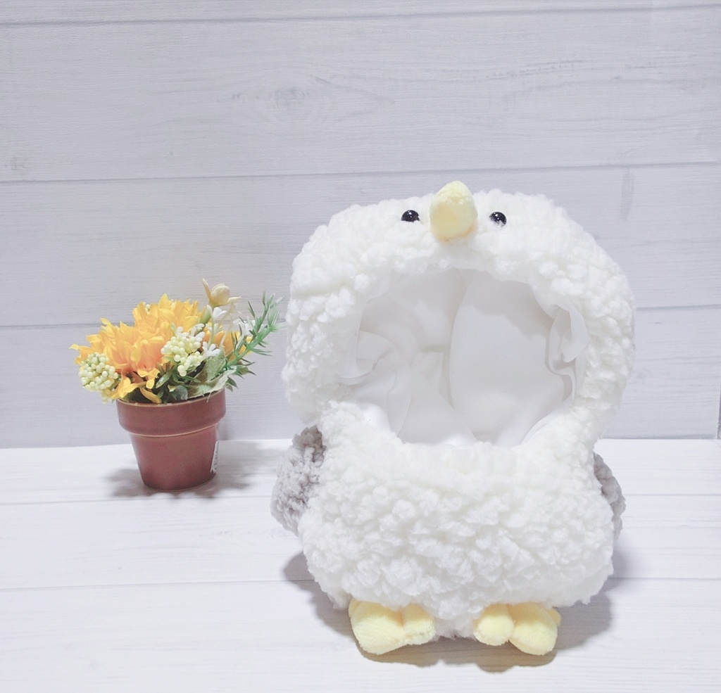 ぬい服 ふかふかかもめさん