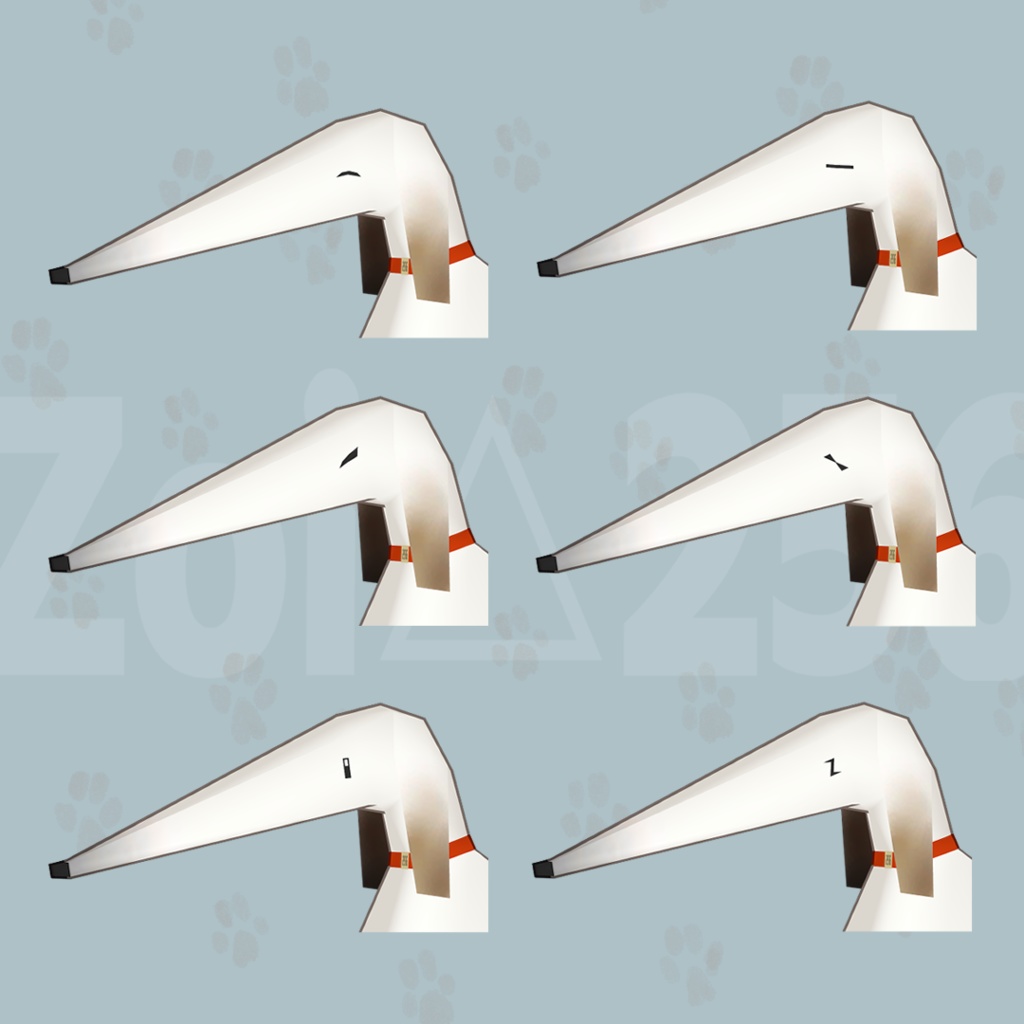 【無料】ボルゾイのゾーイ(Zoi)【Quest対応】